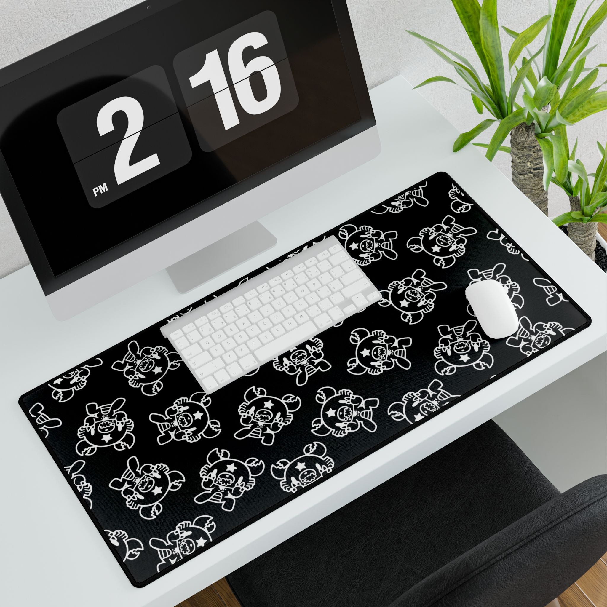 Gloomy Cancer Zodiac Desk Mats